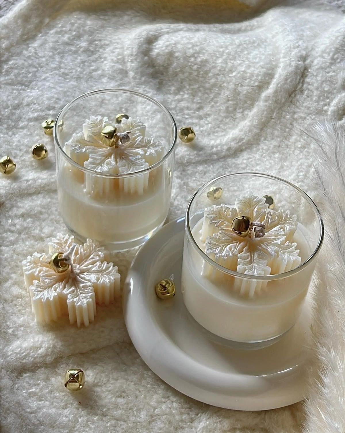 Lumǎnare din ceară de soia “ Dor de casă”